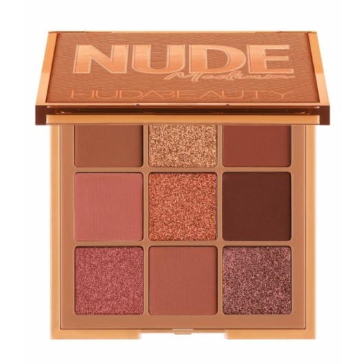 Huda Beauty - Szemhéjpúder paletta - Medium Nude Obsessions
